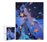Jigsaw Puzzles for Adults 500 PCS Starry Night Dream Jigsaw Relaxing Games Analysis And Logic Unique Birthday And Xmas Gifts 500 PCS