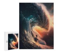 Jigsaw Puzzles for Adults 500 PCS Surfing The Waves Adult Jigsaw Puzzle Relax Games Wall Decoration Gifts for Friends And Family 500 PCS