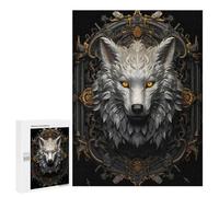 Jigsaw Puzzles for Adults 500 PCS Wolf Beauty Puzzle For Teenagerss But Fun And Humorous Wishlist with Santa Claus Unique Birthday And Xmas Gifts 500 PCS