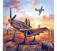 Jigsaw Puzzles for Adults 500 Piece,45x45 cm puzzle for adults Educational Game Challenge Toy 500 Pieces puzzles for Adult Home Decoration Puzzle Retro Airplane