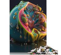 Jigsaw Puzzles for Adults 500 Piece Art Exotic Fruit Jigsaw Puzzles for Adults Woodenboard Puzzles Family Entertainment Toys 500pcs (52x38cm)