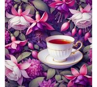 Jigsaw Puzzles for Adults 500 Piece Beautiful Pink Flowers 45x45cm, Creative puzzles for adults 500 Piece Funny and Artistic Christmas Birthday Gifts for Boys Girls