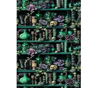 Jigsaw Puzzles for Adults 500 piece,Bookshelf Flowers puzzles for adults,Classic Educational Games DIY Handwork Puzzle for Home Decor Gift