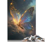 Jigsaw Puzzles For Adults 500 Piece Butterfly Sci-fi Magical Puzzle Jigsaw For Adults Challenging Game 500pcs (52x38cm)