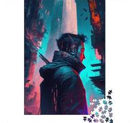 Jigsaw Puzzles for Adults 500 Piece Cyborg32 Puzzles for Adults Woodenboard Puzzles Funny Gift 500pcs (52x38cm)