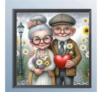 Jigsaw Puzzles for Adults 500 piece Happiness Couple, 500 Piece Difficult jigsaw puzzles for adults, Challenging Jigsaws 500 pieces, Puzzle Game for The Whole for Women, Gifts for Men 45x45cm
