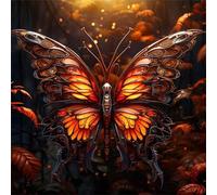 Jigsaw Puzzles for Adults 500 Piece jigsaw puzzles for Adult Educational Game Challenge Toy 500 Pieces Puzzle Challenging Games for The Whole for adults,Butterfly Scenery puzzle Gifts