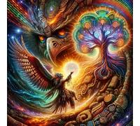 Jigsaw Puzzles for Adults 500 Piece jigsaw puzzles for Adult Educational Game Challenge Toy 500 Pieces Puzzle Challenging Games for The Whole for adults,Fantasy Vintage Indian puzzle Gifts