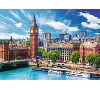 Jigsaw Puzzles for Adults 500 Piece jigsaw puzzles for Adult Educational Game Challenge Toy 500 Pieces Puzzle Challenging Games for The Whole for adults,London Scenery puzzle Gifts