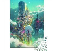 Jigsaw Puzzles for Adults 500 Piece Morning Walk Puzzles for Adults Wooden Board Puzzles Funny Gift 500pcs (52x38cm)