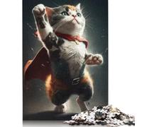 Jigsaw Puzzles for Adults 500 Piece My Dream Is A Superhero Square Jigsaw Puzzles for Adults And Woodenboard Puzzles Educational Game Challenge Toy 500pcs (52x38cm)
