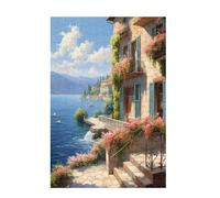 Jigsaw Puzzles for Adults 500 Piece Ocean Large Puzzle Flower, Difficult Challenging Family Games for The Whole for Women, Wooden Jigsaws with Gift Box Packaging, Home Room Decor 52x38cm D-1351