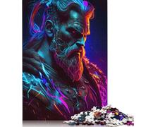 Jigsaw Puzzles For Adults 500 Piece Odin Neon Puzzle Jigsaw For Adults Challenging Game 500pcs (52x38cm)