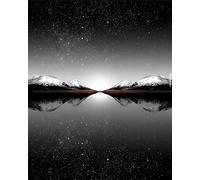 Jigsaw Puzzles for Adults 500 piece puzzle for Adults 500 piece Educational Games puzzles Home Decoration (Snowy Mountain Reflection)