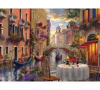 Jigsaw Puzzles for Adults 500 Piece Romantic Venice 20.5 x 15 Inch Jigsaw Puzzles for Adults Educational Game Challenge Toy 500 Pieces Venice Puzzle for Adult Kid