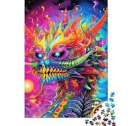 Jigsaw Puzzles for Adults 500 Pieces Art Flying Dragons Jigsaw Puzzle Wooden Puzzle Suitable for Adults And over 18 Years Old Family Puzzle Game 500pcs (52x38cm)