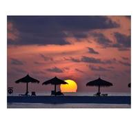 Jigsaw Puzzles for Adults 500 Pieces -Beach,sunset,sea 52x38cm