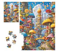 Jigsaw Puzzles for Adults 500 Pieces - Fantasy Art, Educational, Fun, Brain Teaser, Logic Puzzles with Letters on Back for Easy Sorting and Family Bonding