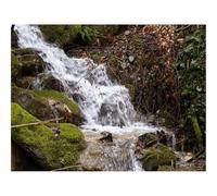 Jigsaw Puzzles for Adults 500 Pieces -Waterfall,Water,Rocks,Nature,Landscape 52x38cm