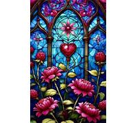 Jigsaw Puzzles for Adults 500 Pink Flowers Puzzle Impossible Hard Difficult Challenging Puzzle for Adults 500 Piece Puzzle Games 20.5 x 15 inch