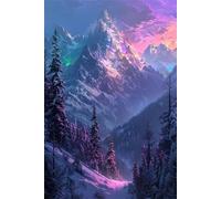 Jigsaw Puzzles for Adults 500, Snow Mountain Puzzle, Challenging Puzzles, Perfect for Relaxation, Creativity & Gift Giving 500 Piece Puzzle Games for Adults