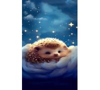 Jigsaw Puzzles for Adults 500, Starry Hedgehog Puzzle, Challenging Puzzles, Perfect for Relaxation, Creativity & Gift Giving 500 Piece Puzzle Games for Adults