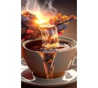 Jigsaw Puzzles for Adults 500, Sunrise Coffee Puzzle, Challenging Puzzles, Perfect for Relaxation, Creativity & Gift Giving 500 Piece Puzzle Games for Adults