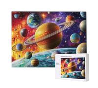 Jigsaw Puzzles for Adults 500 Universe Planet, 500 Piece Jigsaw Puzzles for Adults, Educational Game Jigsaw Puzzle 20.8x14.8in Suitable for Decompression and Wall Decor, Puzzle Gifts x-916