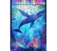 Jigsaw Puzzles for Adults 500, Whale Coral Puzzles for Adults, Challenging Puzzle Games, Difficult Puzzle 500 Pieces