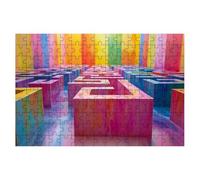 Jigsaw Puzzles for Adults 5000, Abstract Jigsaws 5000 Pieces for Adults, Impossible Jigsaws Puzzle Challenging Game for The Whole, Wooden Jigsaw Puzzles for Gifts for Women, Decor Theme:Geometry -1564