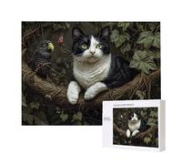 Jigsaw Puzzles for Adults 5000 Big Tree Cat, 5000 Piece Jigsaw Puzzles for Adults, Educational Game Jigsaw Puzzle 62.4x42in Suitable for Decompression and Wall Decor, Puzzle Gifts x-112