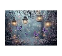 Jigsaw Puzzles for Adults 5000, Butterfly Jigsaws 5000 Pieces for Adults, Impossible Wooden Flower Jigsaw Puzzle for The Whole, Classic Challenging Puzzle Game for Decompression, Gifts Decor -2187