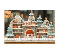 Jigsaw Puzzles for Adults 5000, Cabin Jigsaws 5000 Pieces for Adults, Impossible Jigsaws Puzzle Challenging Game for The Whole, Wooden Jigsaw Puzzles for Gifts for Women, Decor Theme:Christmas -1896