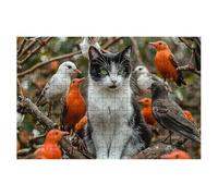 Jigsaw Puzzles for Adults 5000, Cat Jigsaws 5000 Pieces for Adults, Impossible Jigsaws Puzzle Challenging Game for The Whole, Wooden Jigsaw Puzzles for Gifts for Women, Gifts for Men Theme:Bird -1266