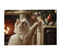 Jigsaw Puzzles for Adults 5000 Cat Jigsaws 5000 Pieces for Adults, Wooden Puzzles for Home Decor, Impossible Puzzle Games, Unique Gifts for Women, Men, Challenging Jigsaw Theme:Christmas -3212