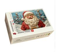 Jigsaw Puzzles for Adults 5000, Christmas Jigsaw Puzzles, Gifts -10387 | Wooden, HD Printing, Perfect Fit, Colourful Box, Letter on the Back, With Full Accessories, Size: 156x105cm, Elder Pattern