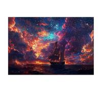 Jigsaw Puzzles for Adults 5000, Dream Jigsaws 5000 Pieces for Adults, Impossible Wooden Boat Jigsaw Puzzle for The Whole, Classic Challenging Puzzle Game for Decompression, Gifts for Women Decor -2035