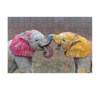 Jigsaw Puzzles for Adults 5000, Elephant Jigsaws 5000 Pieces for Adults, Impossible Jigsaws Puzzle Challenging Game for The Whole, Wooden Jigsaw Puzzles for Gifts for Women, Decor Theme:Animal -2060
