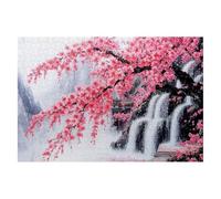 Jigsaw Puzzles for Adults 5000, Flower Jigsaws 5000 Pieces for Adults, Impossible Wooden Fall Jigsaw Puzzle for The Whole, Classic Challenging Puzzle Game for Decompression, Gifts for Women -2123