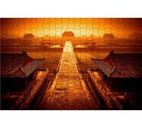 Jigsaw Puzzles for Adults 5000 Forbidden City 5000 Piece Jigsaw Puzzles for Adults, Challenging Puzzle Educational Game for The Whole for Women Gifts for Men Room Decor Beijing 64x42 Inch RXPT-5483