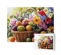 Jigsaw Puzzles for Adults 5000 Fruit Basket, 5000 Piece Jigsaw Puzzles for Adults, Educational Game Jigsaw Puzzle 62.4x42in Suitable for Decompression and Wall Decor, Puzzle Gifts x-230