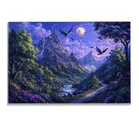 Jigsaw Puzzles for Adults 5000, Landscape Jigsaw Puzzles for Adults, Night Jigsaws Puzzle with Exquisite Packaging Box, Impossible Wooden Puzzle for Home Decor, Gifts for Women, Gifts for Men, -1108