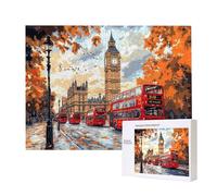 Jigsaw Puzzles for Adults 5000 London Big Ben, 5000 Piece Jigsaw Puzzles for Adults, Educational Game Jigsaw Puzzle 62.4x42in Suitable for Decompression and Wall Decor, Puzzle Gifts x-463