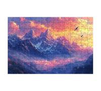 Jigsaw Puzzles for Adults 5000, Nature Jigsaws 5000 Pieces for Adults, Impossible Jigsaws Puzzle Challenging Game for The Whole, Wooden Jigsaw Puzzles for Gifts for Women, Decor Theme:Mountain -2218