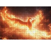 Jigsaw Puzzles for Adults 5000 Phoenix 5000 Piece Jigsaw Puzzles for Adults, Challenging Puzzle Educational Game for The Whole for Women Gifts for Men Room Decor Fantasy 64 x 42 Inches RXPT-10975