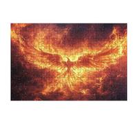 Jigsaw Puzzles for Adults 5000, Phoenix Jigsaws 5000 Pieces for Adults, Impossible Jigsaws Puzzle Challenging Game for The Whole, Wooden Jigsaw Puzzles for Gifts for Women Men, Decor Theme:Flame -2484