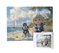 Jigsaw Puzzles for Adults 5000 Piece 156x105cm Challenging Jigsaw Puzzle Educational Game 5000 Pieces Sea View Boy Puzzles for Adult, DIY Craft Puzzle for Home Decoration Gifts x-251