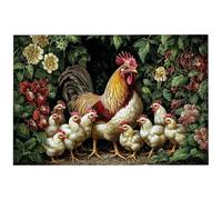 Jigsaw Puzzles for Adults 5000 Piece, 5000 Piece Chicken Jigsaw Puzzles for Adults, Challenging Animal Jigsaws for the Whole Family, Wooden Puzzle for Home Decor, Gifts for Women, Gifts for Men, -7436