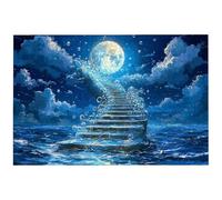 Jigsaw Puzzles for Adults 5000 Piece, 5000 Piece Fantasy Jigsaw Puzzles for Adults, Challenging Landscape Jigsaws for the Whole Family, Wooden Puzzle for Home Decor, Gifts for Women/Men, -8104