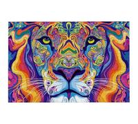 Jigsaw Puzzles for Adults 5000 Piece, 5000 Piece Lion Jigsaw Puzzles for Adults, Challenging Animal Jigsaws for the Whole Family, Wooden Puzzle for Home Decor, Gifts for Women, Gifts for Men, -8786